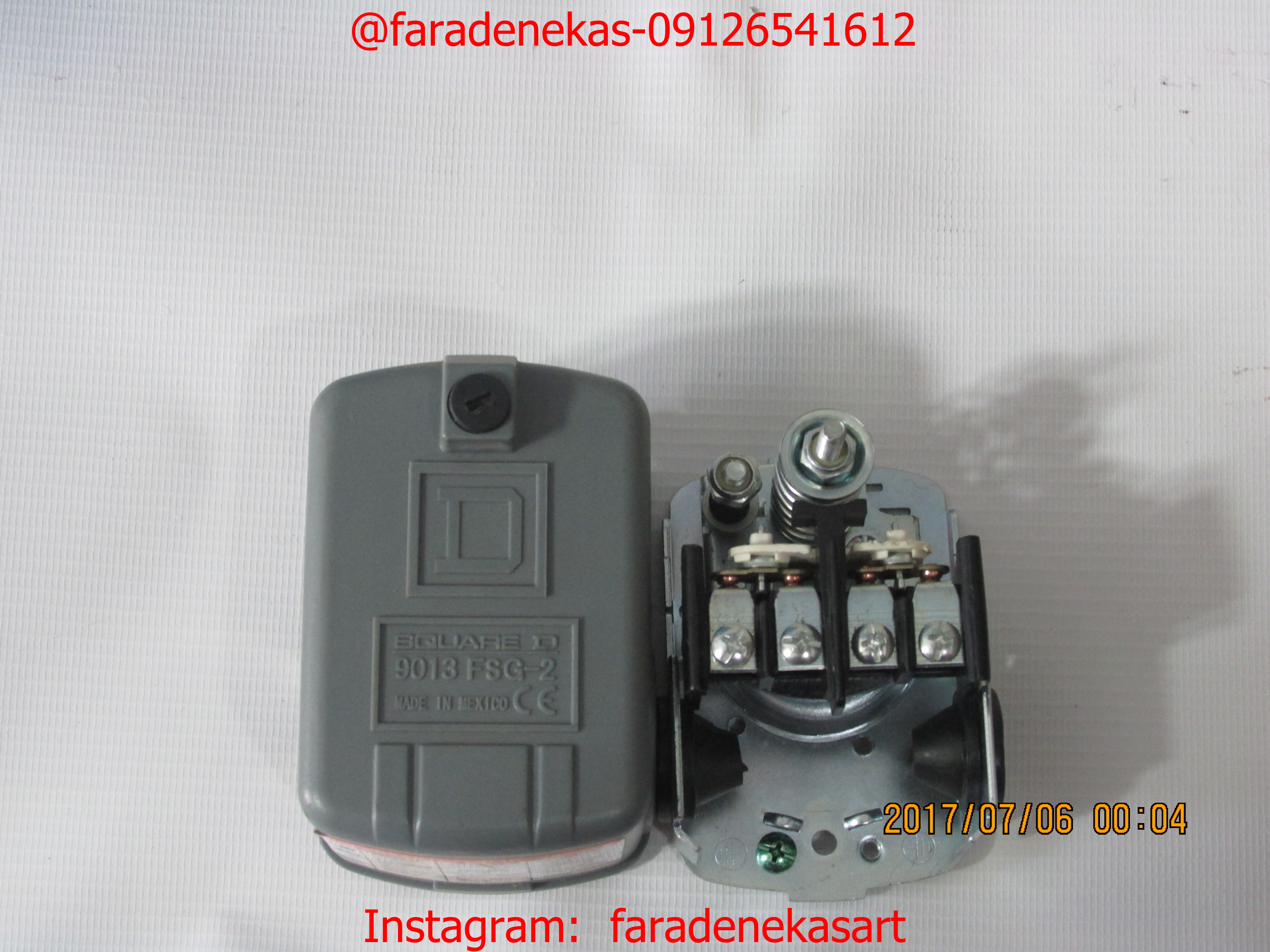 کلید اتوماتیک پمپ آب اسکوار دی مدل FSG-2